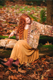 "Dream Weaver" Pixie Duster Kimono with Zodiac width=100 