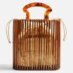 Acrylic Stardust Bucket Bag
