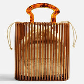 Acrylic Stardust Bucket Bag width=100 