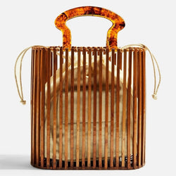 Acrylic Stardust Bucket Bag width=100 