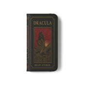 "Dracula" Red Castle Folio Phone Case width=100 