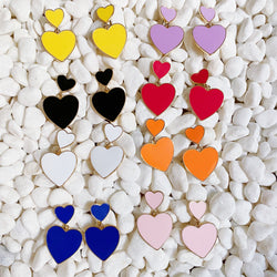 Heart For Game Day Earrings-0 width=100 
