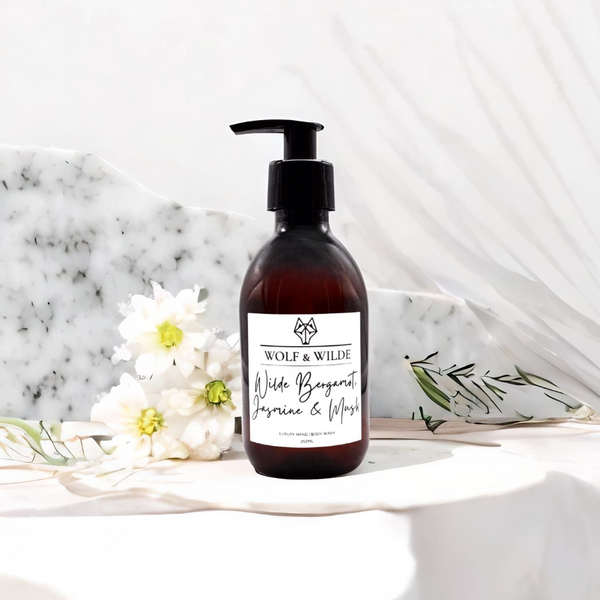 "Wolf & Wilde" Bergamot, Jasmine & Musk Liquid Soap
