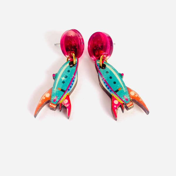 "Roxie" Spaceship earrings