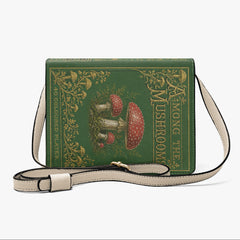 BCIP - Retained Front With Strap - "Among The Mushrooms" Book Clutch