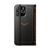 "Dracula" Red Castle Folio Phone Case width=100 