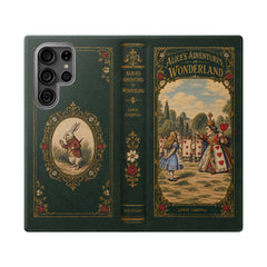 "Alice in Wonderland" Folio Phone Case