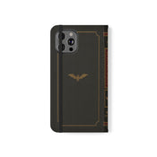 "Dracula" Red Castle Folio Phone Case width=100 