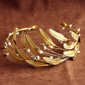 "Jennifer" European Style Baroque Bridal Headdress