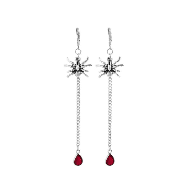 Sweet Spider Rhinestone Necklace