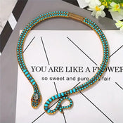 "Shesha" Serpent Necklace width=100 