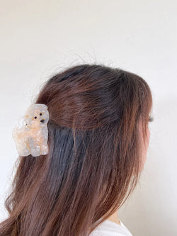PAWSOME PETS NEW YORK Hand-painted Dog Breed Claw Hair Clip #26 | Eco-Friendly-4 width=100 