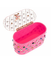 "Angel" Pink Rainbow Acrylic Box Clutch Bag-2 width=100 