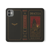 "Dracula" Red Castle Folio Phone Case width=100 
