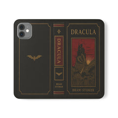 "Dracula" Red Castle Folio Phone Case