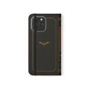 "Dracula" Red Castle Folio Phone Case width=100 