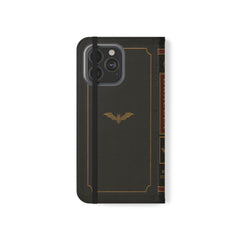 "Dracula" Red Castle Folio Phone Case