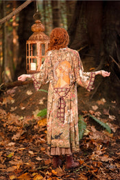 "Dream Weaver"  Opera Duster Kimono with Zodiac Signs width=100 