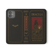 "Dracula" Red Castle Folio Phone Case width=100 