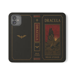 "Dracula" Red Castle Folio Phone Case
