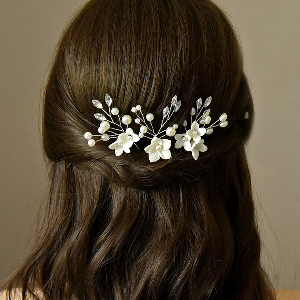 Enchanted Blossom Hairpins