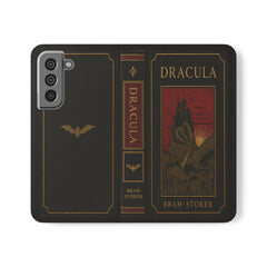 "Dracula" Red Castle Folio Phone Case