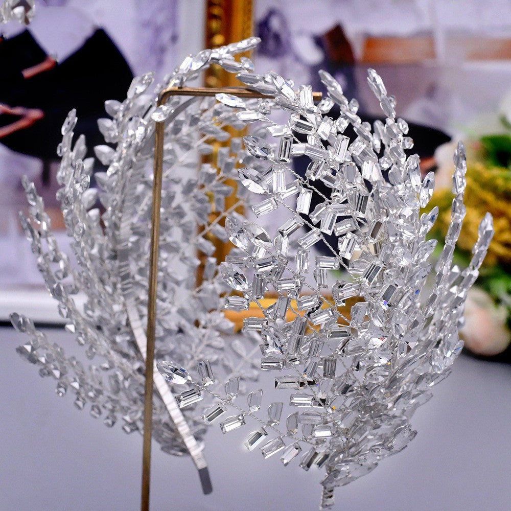 Silver Cascade Headband