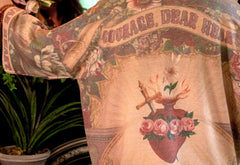 "Courage Dear Heart" Kimono Jacket