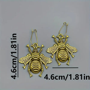 "Cybele" Bumble Bee Earrings