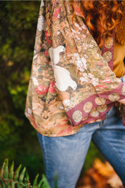 "Dream Weaver" Pixie Duster Kimono with Zodiac width=100 