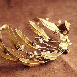 "Jennifer" European Style Baroque Bridal Headdress width=100 