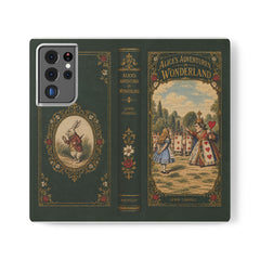 "Alice in Wonderland" Folio Phone Case