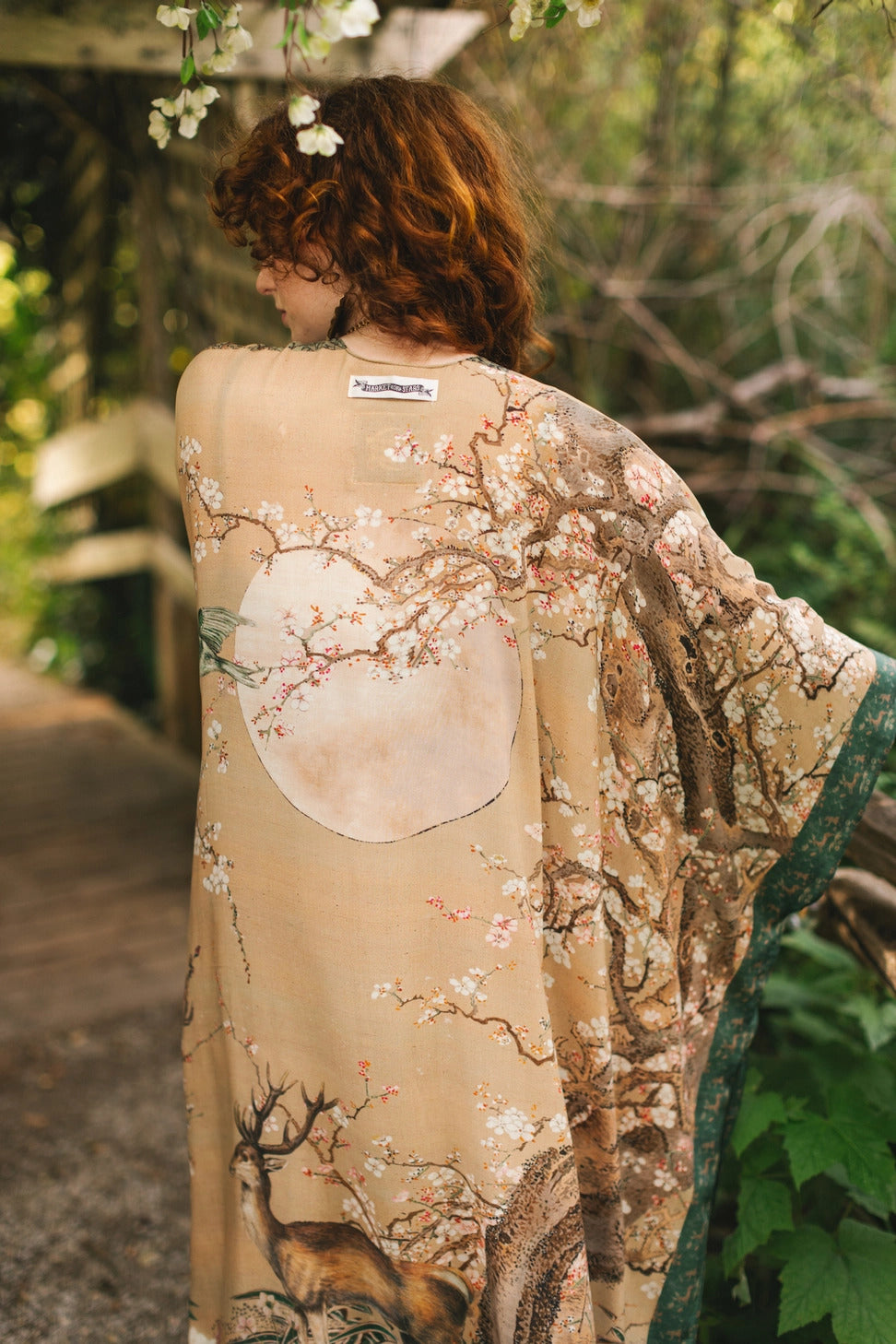 "Fable" Bohemian Goddess Starduster Kimono