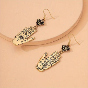 "Andrasta" Mysitcal Hand Earrings