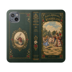 "Alice in Wonderland" Folio Phone Case