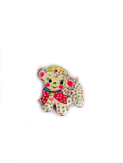 Harry the Little Lamb Brooch-4 width=100 