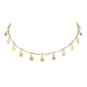 Gold Chain Star Charms Necklace Pendant Choker Wholesale Price Accessories Gift-4 width=100 