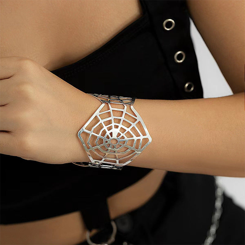 Hollow Spider Web Bracelet