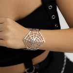 Hollow Spider Web Bracelet