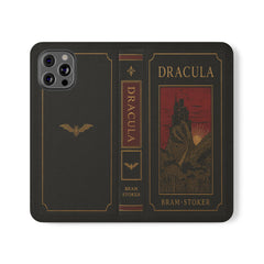 "Dracula" Red Castle Folio Phone Case