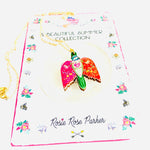Pretty Bird in Flight Necklace by Rosie Rose Parker-0