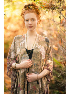 "Dream Weaver" Zodiac Signs Bohemian Goddess Kimono