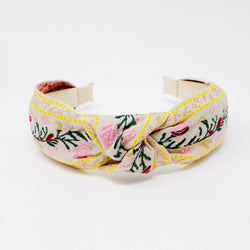 French Floral Embroidered Headband-5 width=100 