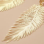 Whispering Leaf Earrings width=100 