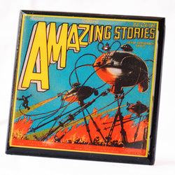 Space Invaders! Vintage Science Fiction Coaster Set-4 width=100 