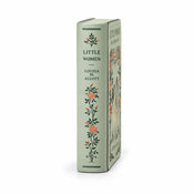 BCIP - Spine - "Little Women" Sage Green Book Clutch width=100 