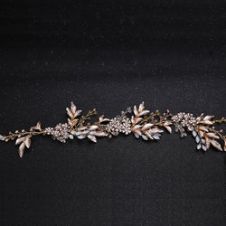 Golden Leaf Hairband width=100 
