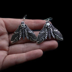 "Tamsyne" Moth Earrings