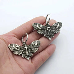 "Tamsyne" Moth Earrings