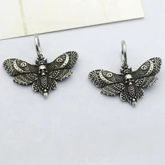 "Tamsyne" Moth Earrings